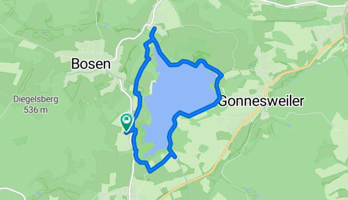 Rondje Bostalsee Duitsland