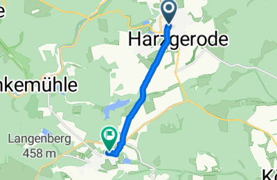 Route in der Bikemap App öffnen