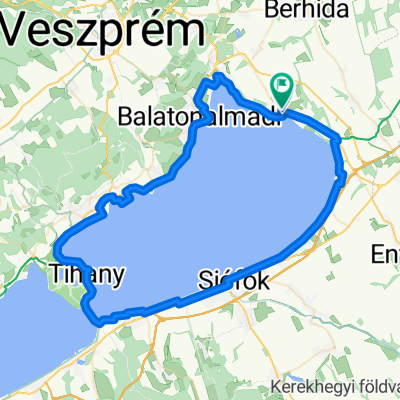 Wokół Balatonu (mała pętla)