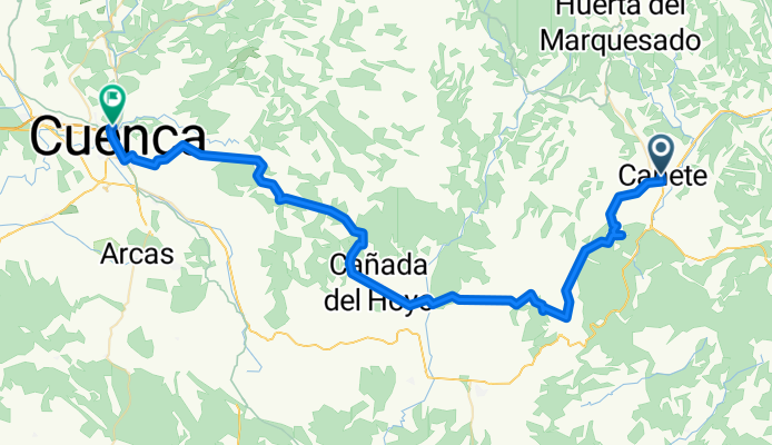 De Cañete a Cuenca