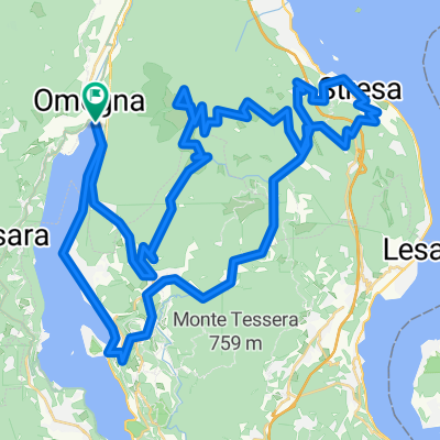 1 - Omegna - Mottaron - lac Orta