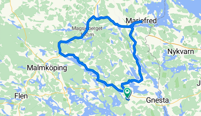 Björnlunda - Mariefred - Dunkern - Björnlunda