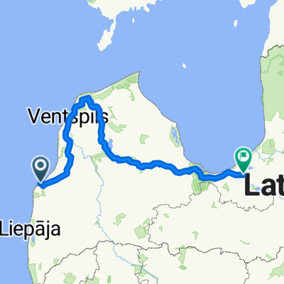 Liepaja - Ventspils, dzelzcels, 2diena