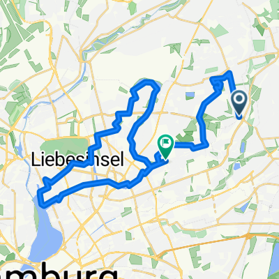 Osterbek- und Goldbek-Kanal an die Seebek