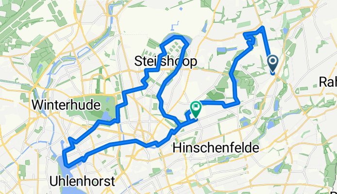 Osterbek- und Goldbek-Kanal an die Seebek