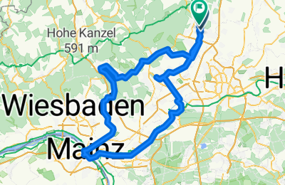 Route in der Bikemap App öffnen
