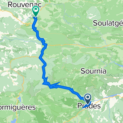 CtP2018 Etappe1: Prades - Col de Jau - Quillan 62km 1860Hm 4:30h