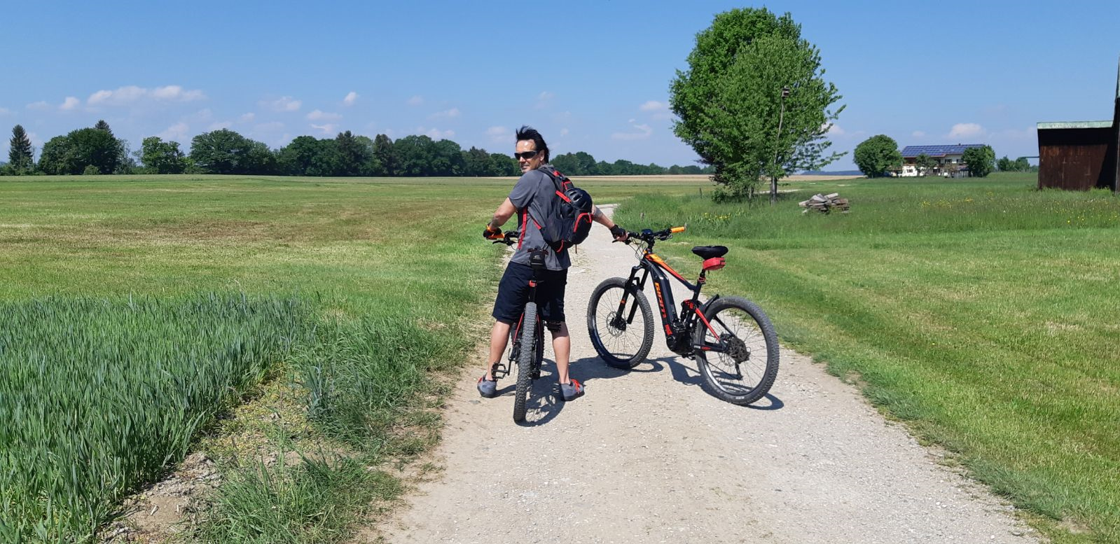 72 km L-Hausen - Laufen - Wagingersee - Tittmoning - Bürmos