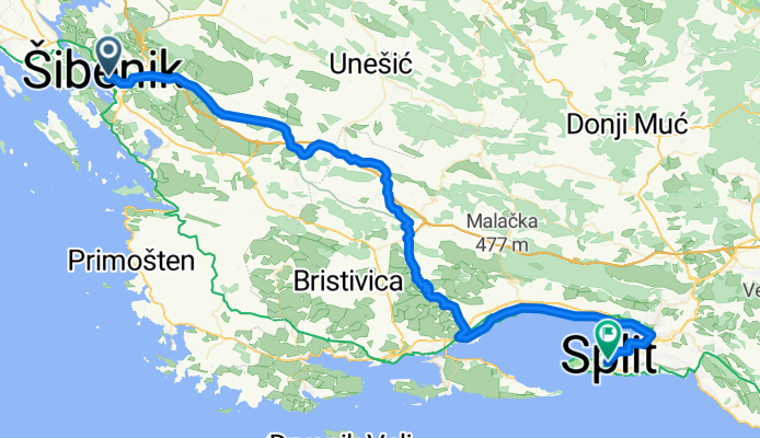 #26 (Šibenik to Split)