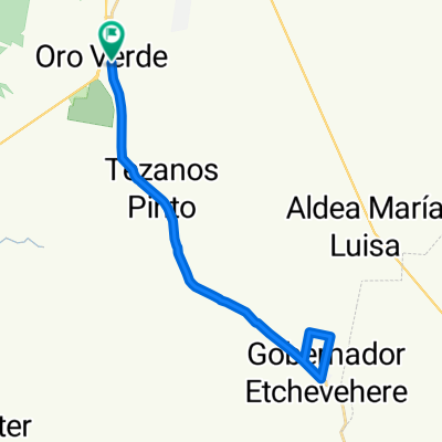 Ida y vuelta Oro Verde - Etchevere