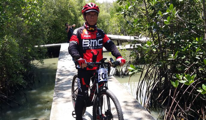 Photo 2 de l’itinéraire Bikemap « ชมทะเล3จังหวัด 81.49Km. »