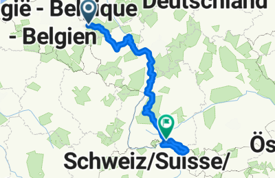 Route in der Bikemap App öffnen
