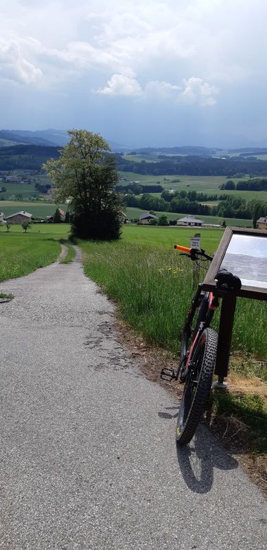 44 km Radtour Miniseen und viel Landschaft