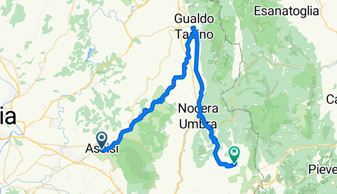 Giro - Assisi to Anfi &amp; Gualdo