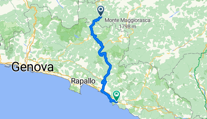 Day 3. Ottone to Sestri Levante