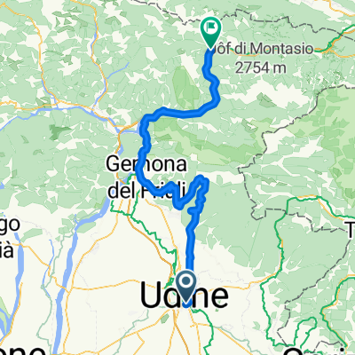 105 Udine - Pontebba Elitevorschlag
