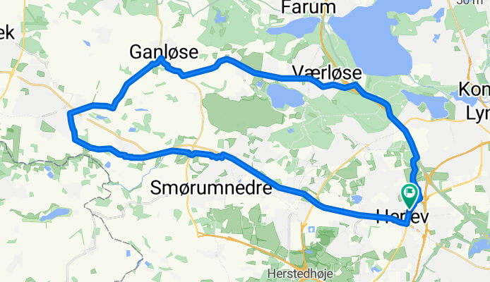 Ballerup, Furesø and Herlev cirklen (30 km)
