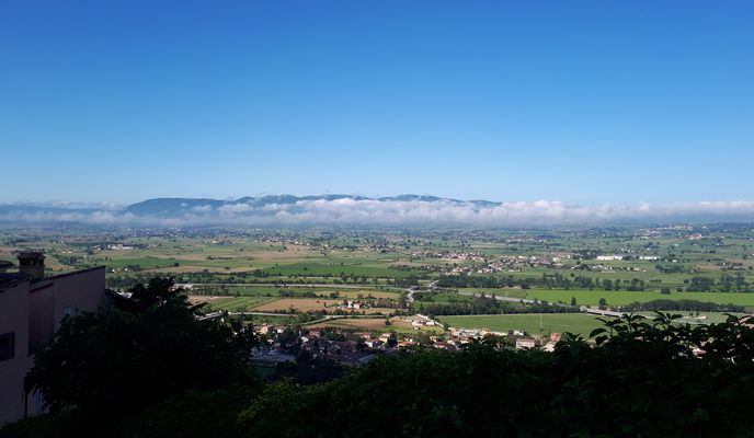 Foto 1 der Bikemap-Route "trevi-spoleto-terni fantastische route"