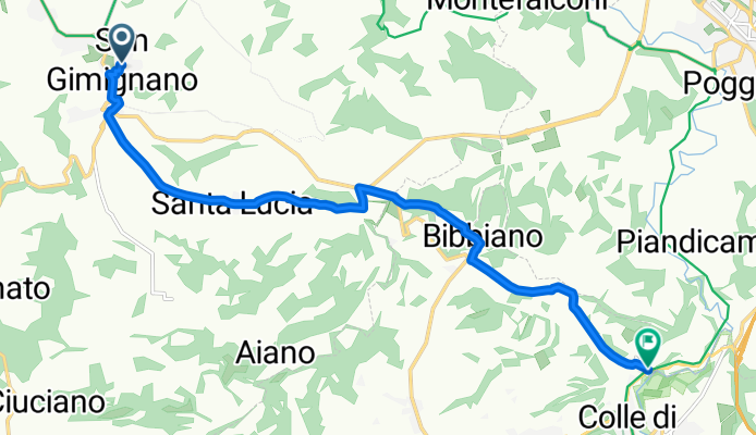 San Gimignano to Siena Part 1