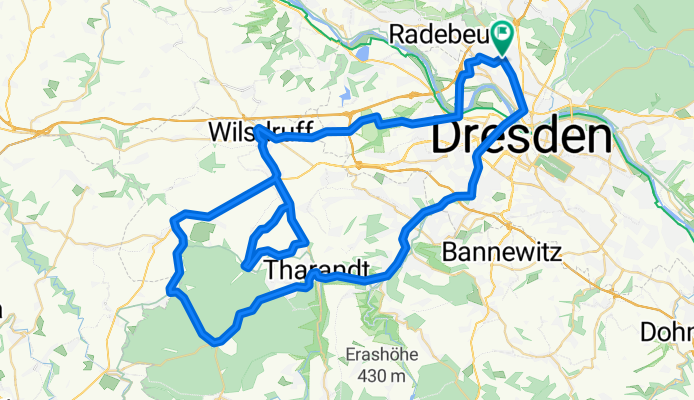 Dresden-Wilsdruff-Hartha-Hermsdorf-Tharandt-Dresden