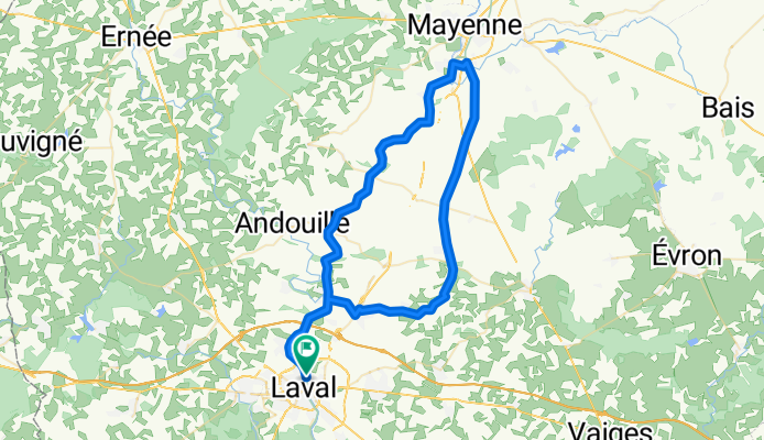 Open this route in Bikemap Web