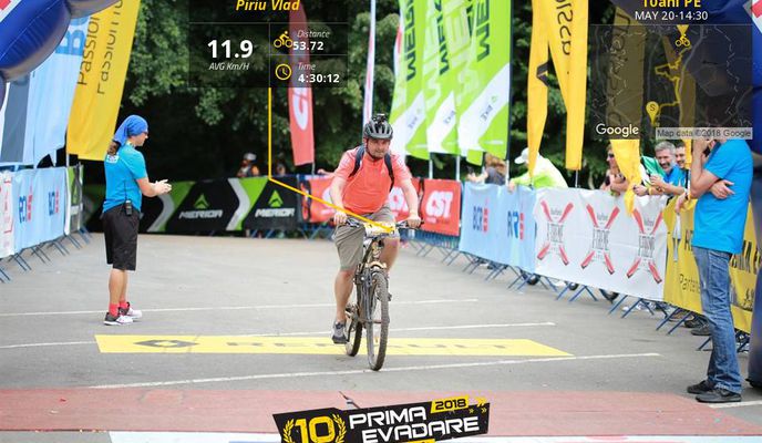Foto 1 de la ruta de Bikemap "Prima Evadare 2018"