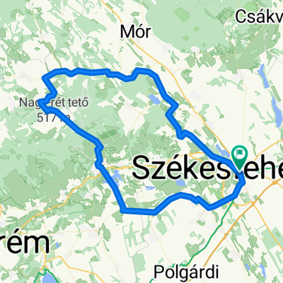 Szfvár - Jásd - Bcsernye - Iszka - Szfvár