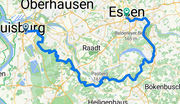 Duisburg Hbf-Essen Hbf