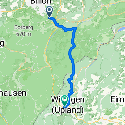 Brilon nach Willingen