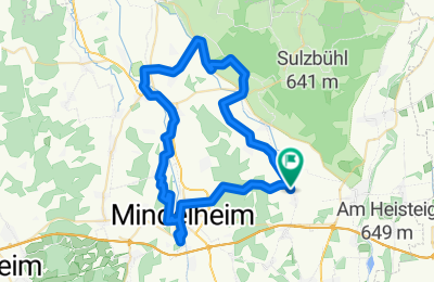 Route in der Bikemap App öffnen