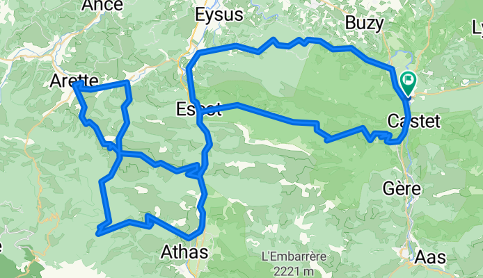 115km 2770d+ Louvie-Juzon