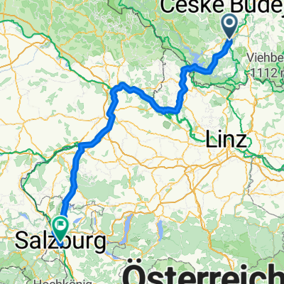 8c. Cesky Krumlov-Salzburg via Aigen