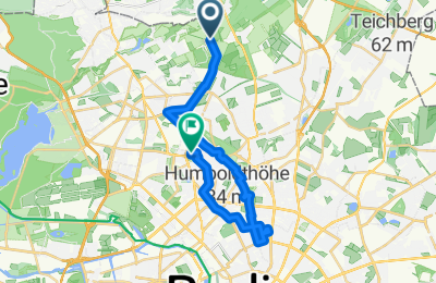 Route in der Bikemap App öffnen