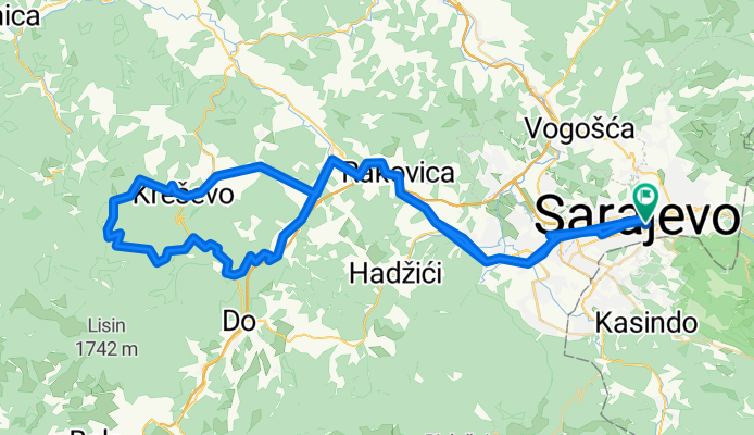 Open this route in Bikemap Web