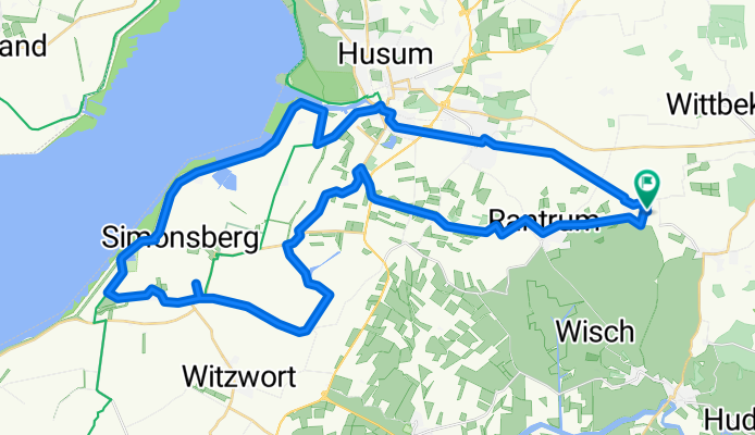 Radtour zum Roten Hauberg