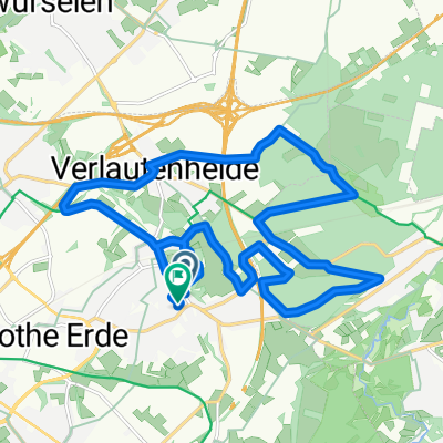 Eilendorf - Verlautenheide - Würselener Wald - Atscher Wald - Eilendorf