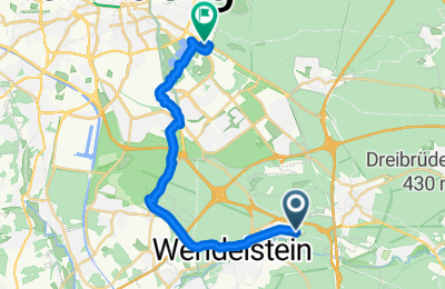 Route in der Bikemap App öffnen