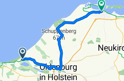 Route in der Bikemap App öffnen