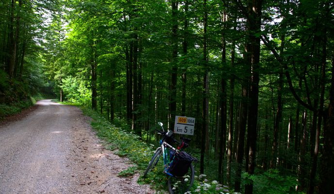 Photo 1 of the Bikemap route "Idrija 1"