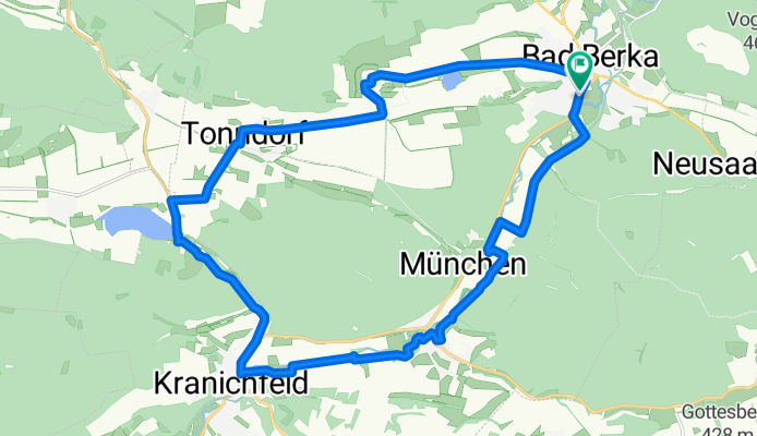 22 km rund um Bad Berka
