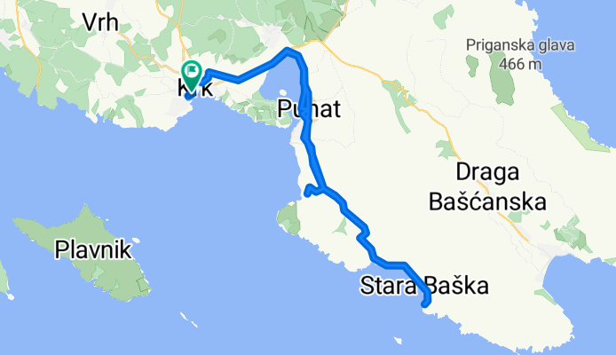 Krk 2018:, 3, -Punat-Stara Baska-Krk