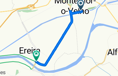 Route in der Bikemap App öffnen
