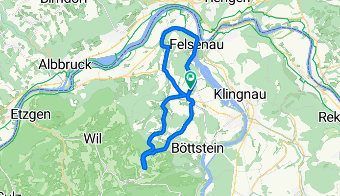 Gippingen 2018 lang genau auf Strasse