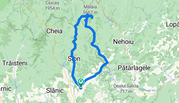 Lacul Vulturilor via Tabla Butii