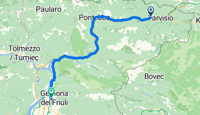 Tervisio- Gemona