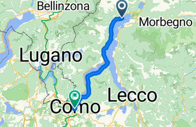 Route in der Bikemap App öffnen
