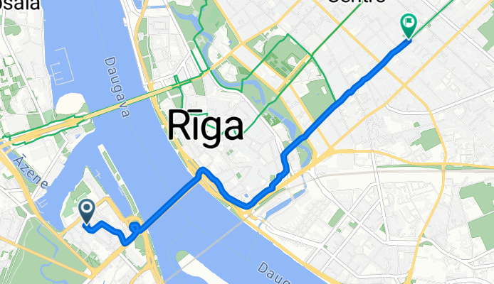 Moderate Morning Track In Riga