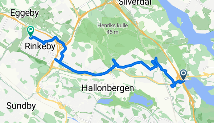 bagartorp to Rinkeby 31may