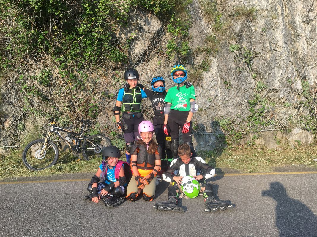 Spred Out Venerdì Ride In Pisogne allenamento pattini