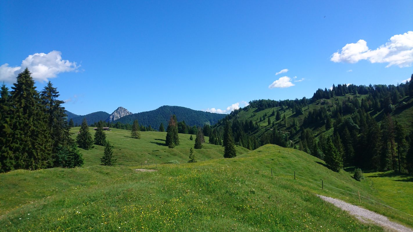 Kreuth, Bauer in der Au, Schwaruentenn, Königsalm